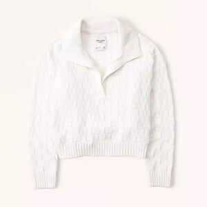 Checked Abercrombie sweater